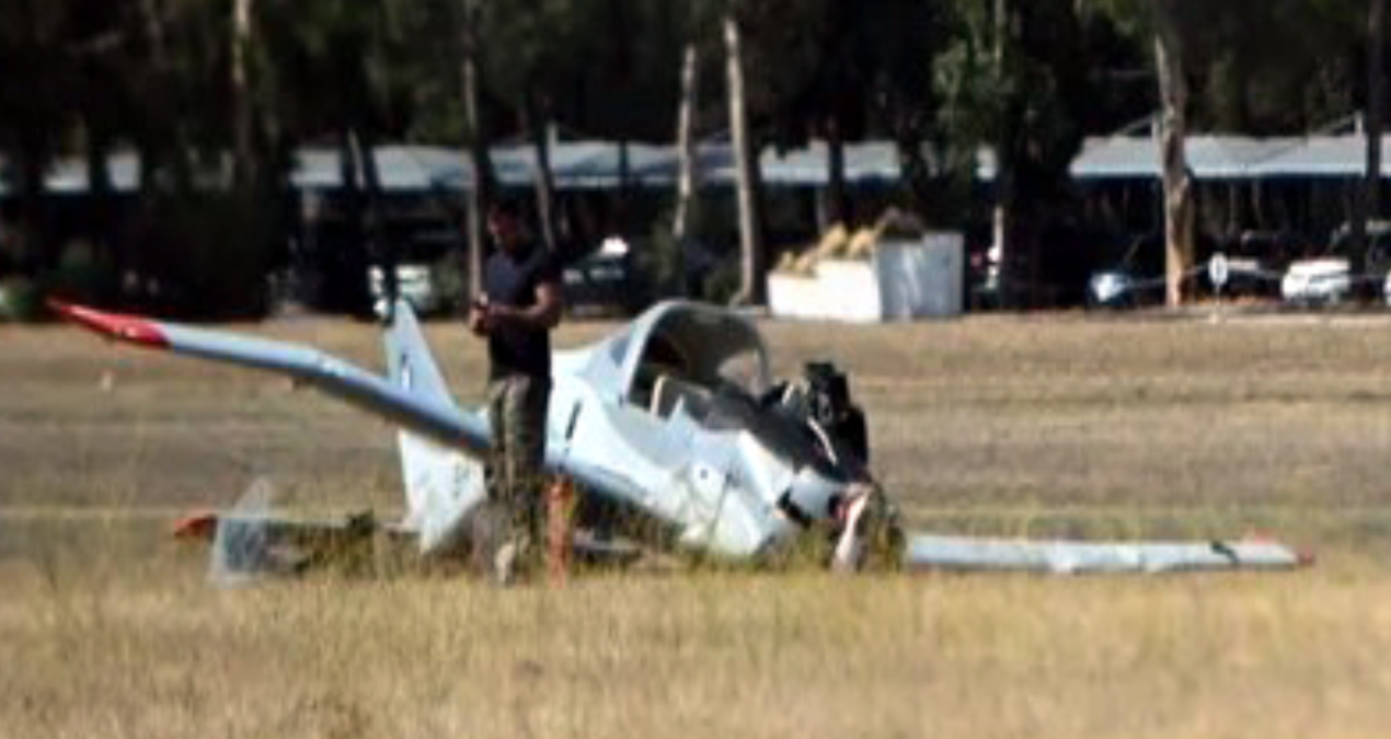 yunanistanda icinde 2 pilot olan egitim ucagi dustu O32cEzeg