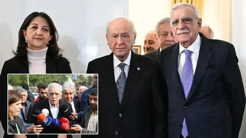 DEM Partili Ahmet Türk: Bahçeli ile görüşme talebinde bulunacağım