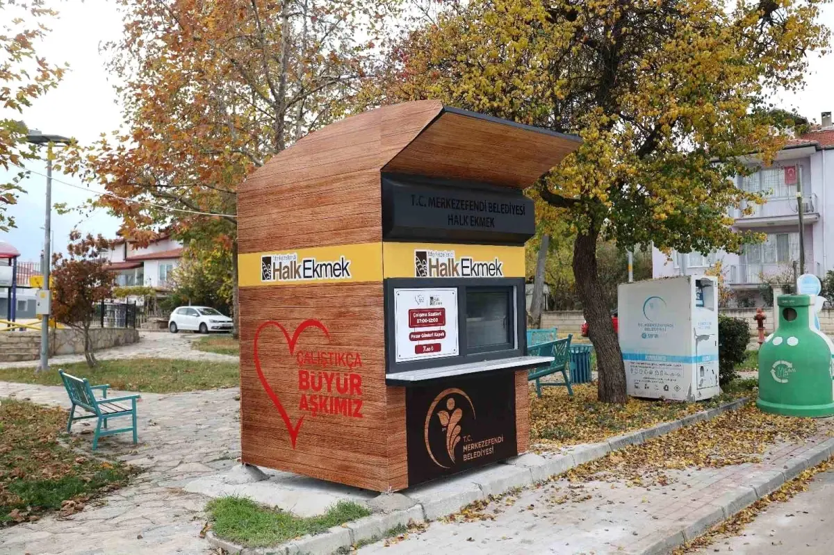Merkezefendi’de 30. Halk Ekmek Büfesi Açıldı