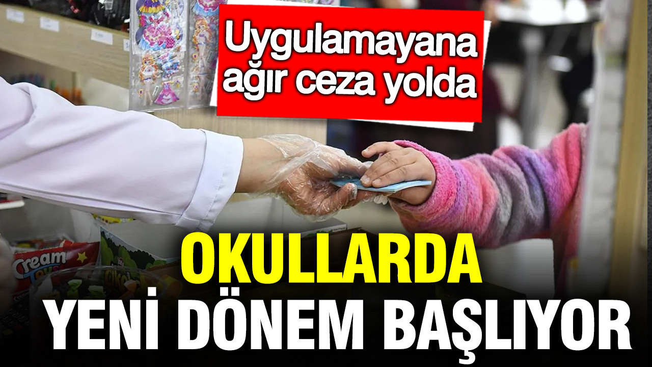 Okullarda Sağlıklı Beslenme Dönemi Başlıyor: İhlal Edenlere Cezalar Geliyor